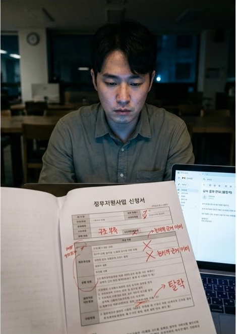 사업계획서 탈락